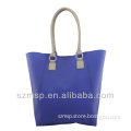 colorful candy jelly PVC waterproof big volume woman beach tote bag
